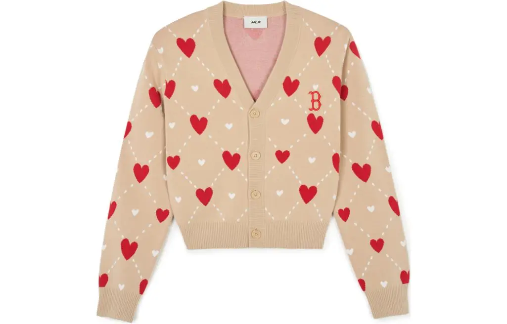 MLB SS24 Boston Red Sox Knitwear Women's Apricot