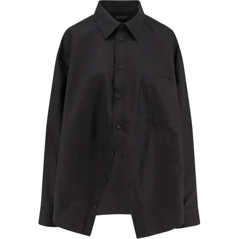 Balenciaga Chest Pocket Long Sleeved Shirt