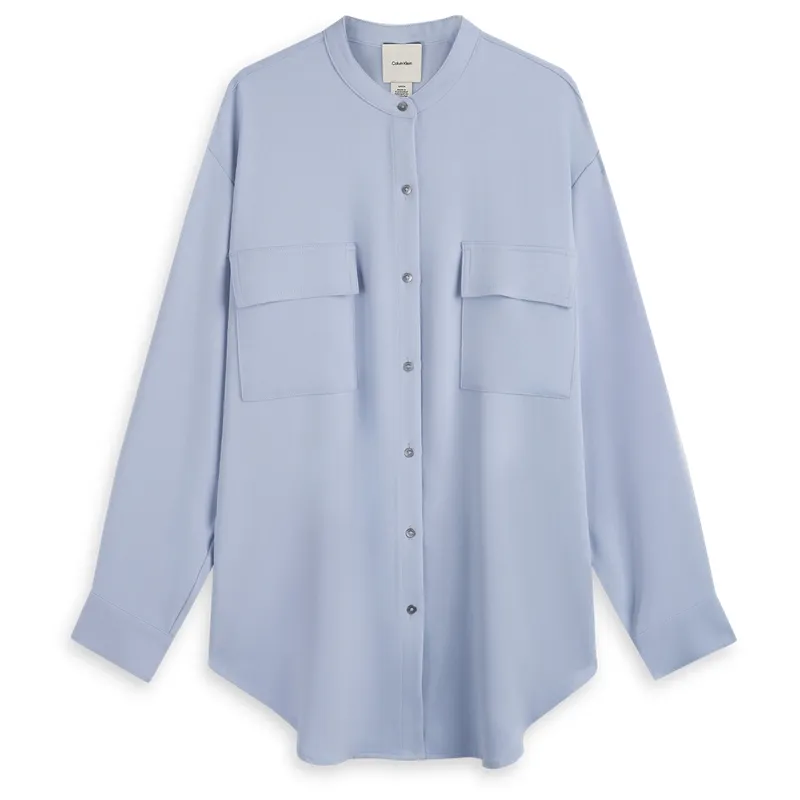 Calvin Klein Shirts Women's Crew Neck Moderate Straight Fit