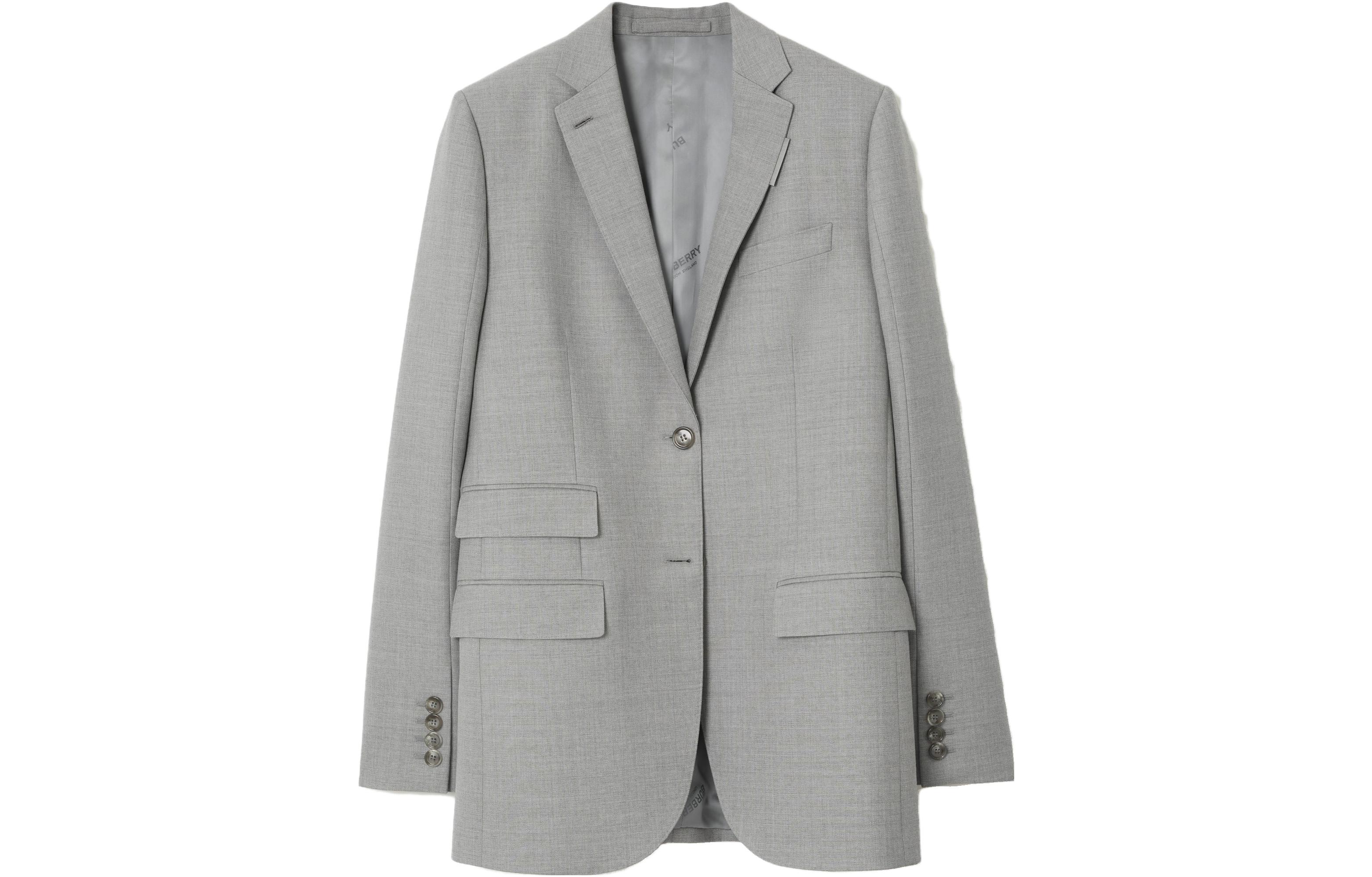 Женский пиджак Burberry Классический (серый)