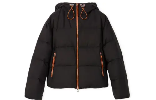 LOEWE Down Jackets Women's Black Hooded Moderate