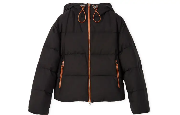 LOEWE Down Jackets Women's Black Hooded Moderate