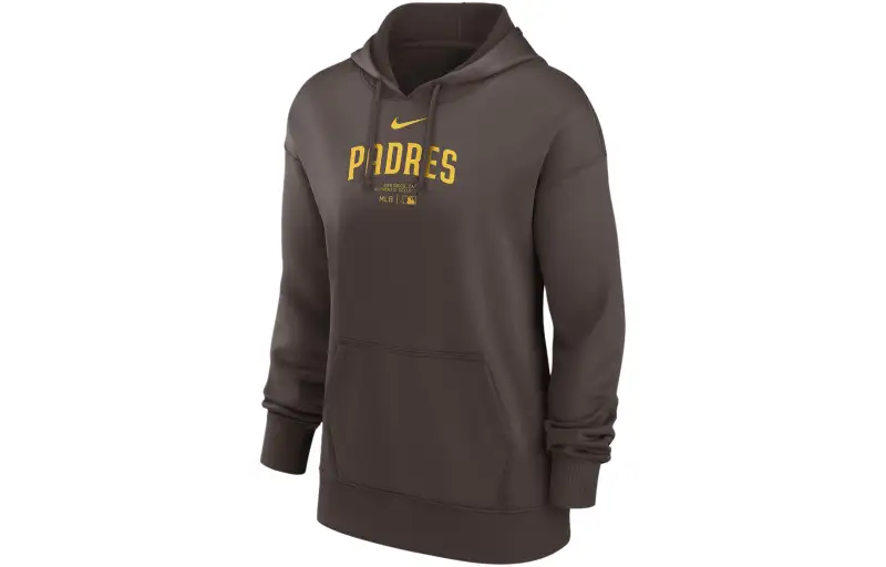 Nike San Diego Padres Authentic Collection Women's Nike Therma Mlb Pullover Hoodie