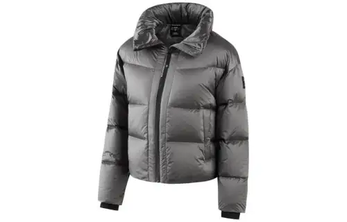 Skechers Down Jackets Women's Gray Stand Collar Thickened Other