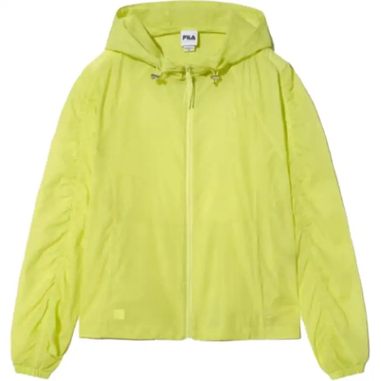 FILA Jackets & Coats Women's Light Yellow