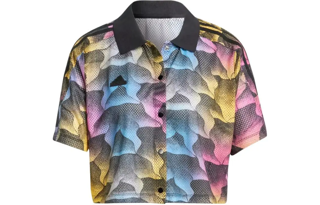 Adidas Tiro Print Mesh Slimmer Shirt Women's Multicolor