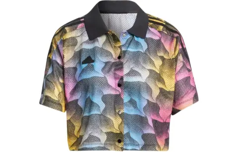 Adidas Tiro Print Mesh Slimmer Shirt Women's Multicolor