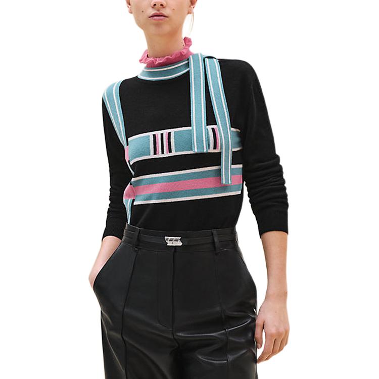 Женский джемпер Hermes FW24 (разноцветный)