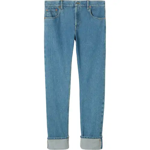 Gucci Tapered fit denim pants