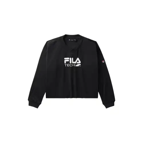 FILA x HAILEY Shirt Women's Black 013