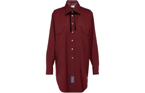 Maison Margiela Pendleton reversible wool shirt