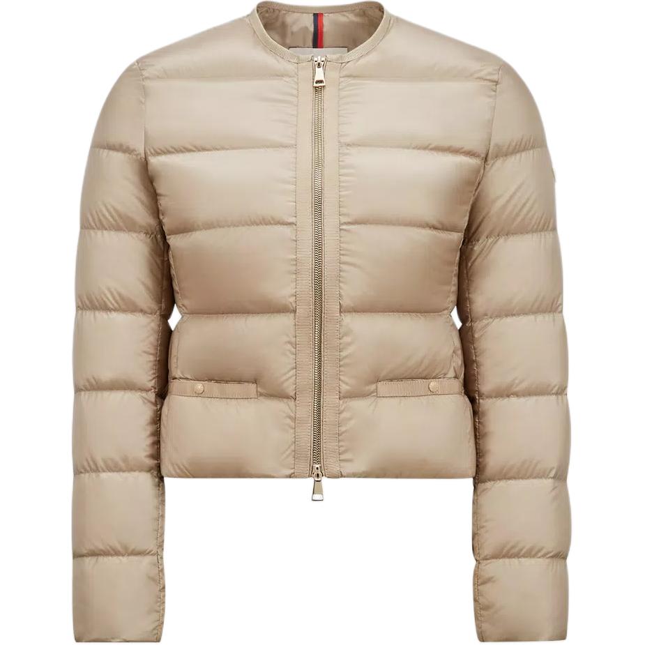 Женская куртка Moncler Laurine FW24 (лавандово-бежевая)