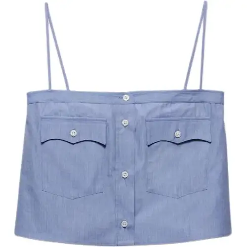 PRADA Chambray Tank Top