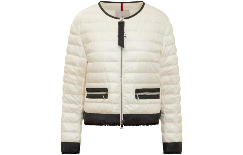Женская куртка Moncler FW23 REMOULIS (белая)