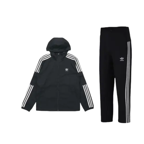 Adidas Trefoil Collection Casual Sportswear Men's Black