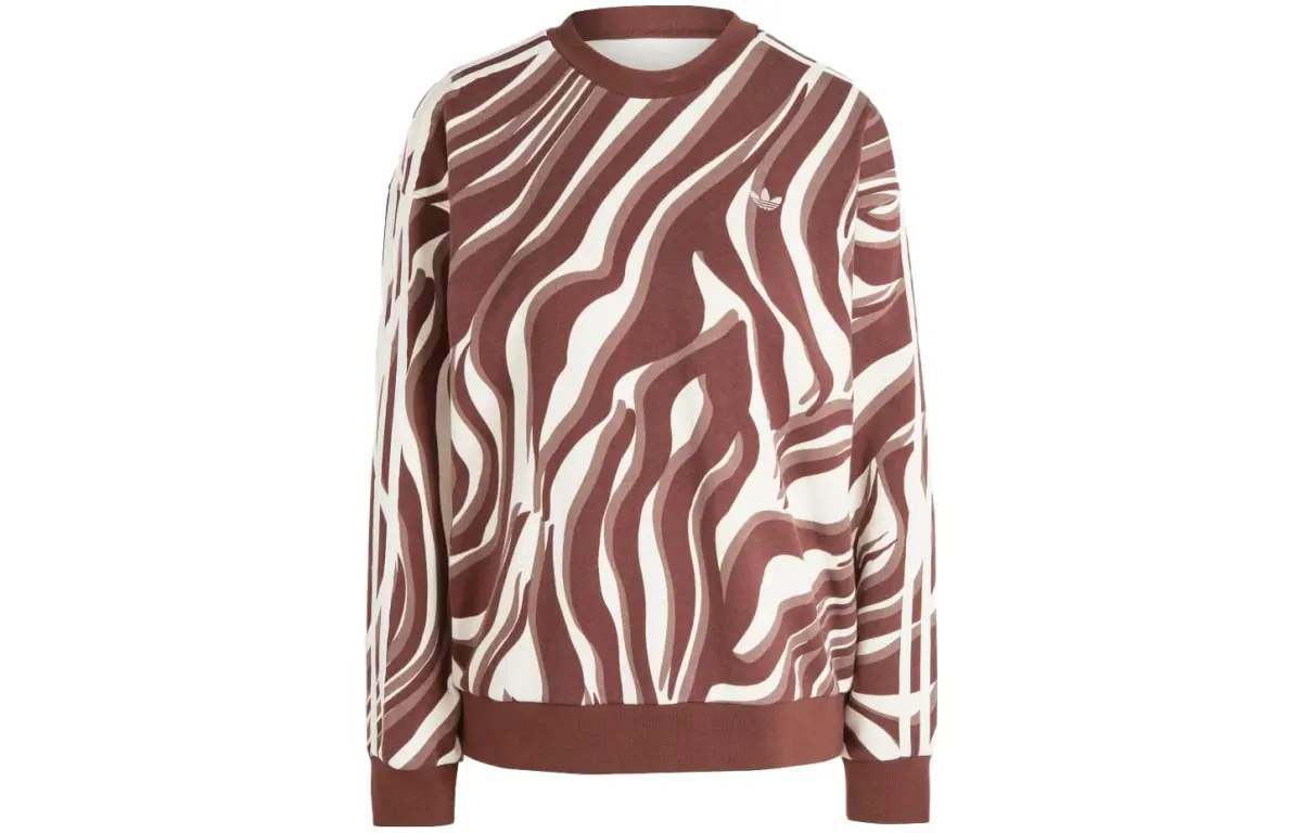 Adidas Originals Sweatshirt Japan Version Women's Brown