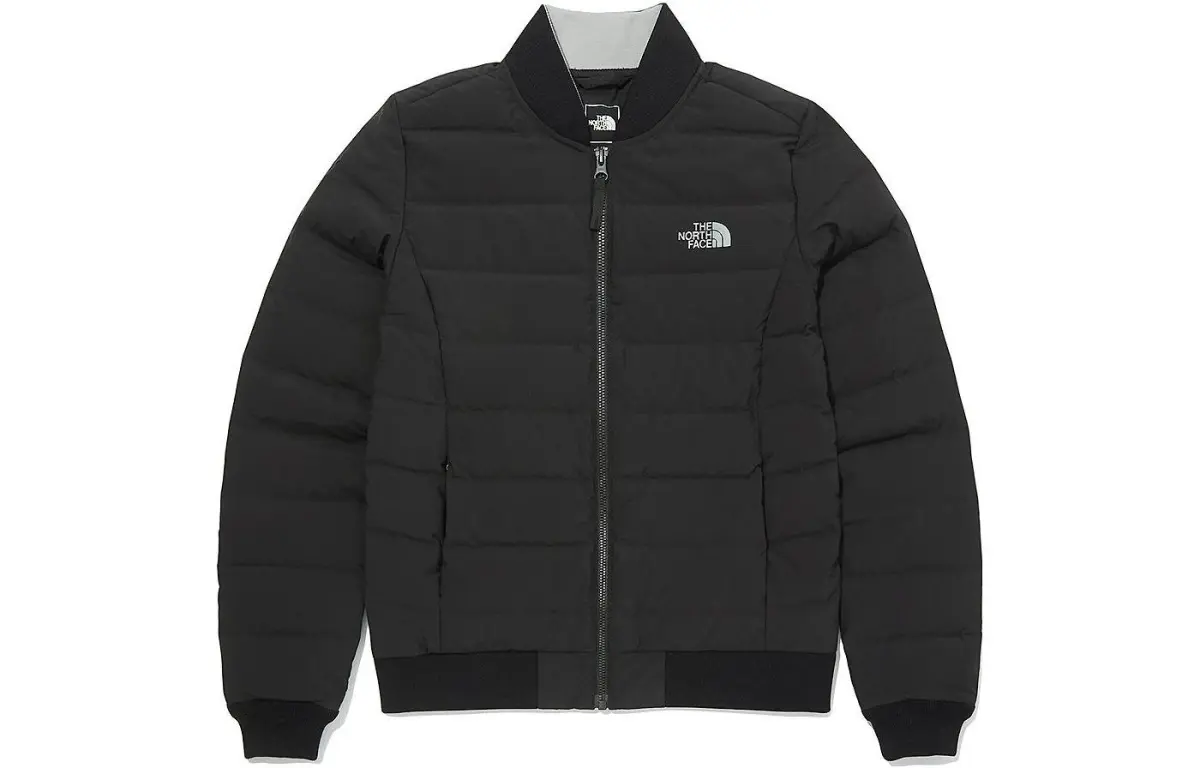 THE NORTH FACE Down Jackets Women's Black Baseball Collar Moderate Other