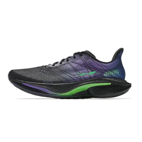 Anta Mach 4Pro V2 Low top Nitrogen Technology Casual Training Running Shoes Men's Black Purple