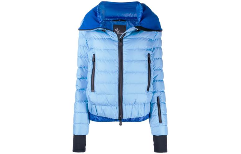 Женская куртка Moncler (синяя)