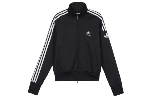 Adidas Originals Classic Three stripe Sportswear Jackets & Coats Women's Black
