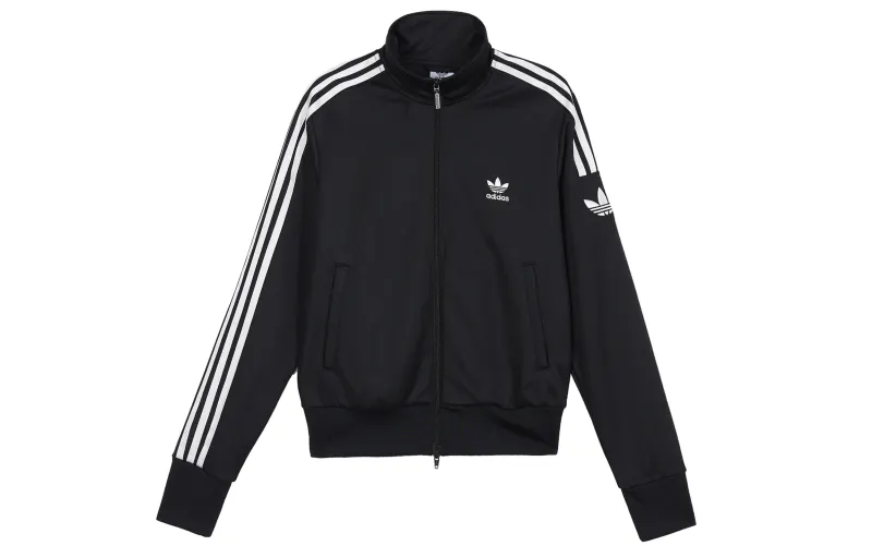 Adidas Originals Classic Three stripe Sportswear Jackets & Coats Women's Black