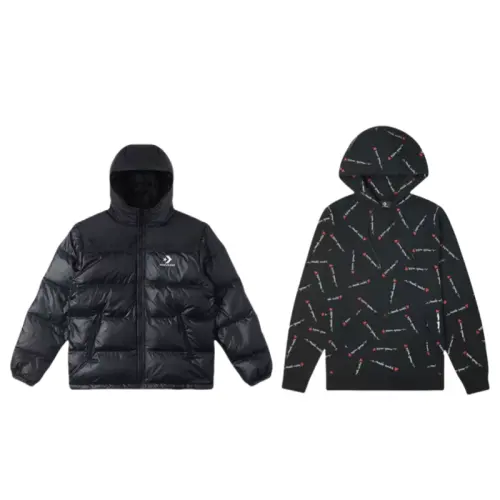 Converse Casual Sportswear Unisex Black