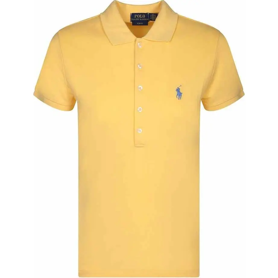 Polo Ralph Lauren Polo Shirt Slim Fit Women's Yellow