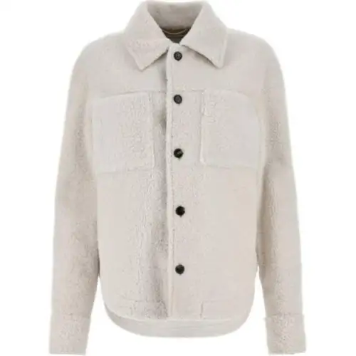 Bottega Veneta Oversized Shearling Overshirt