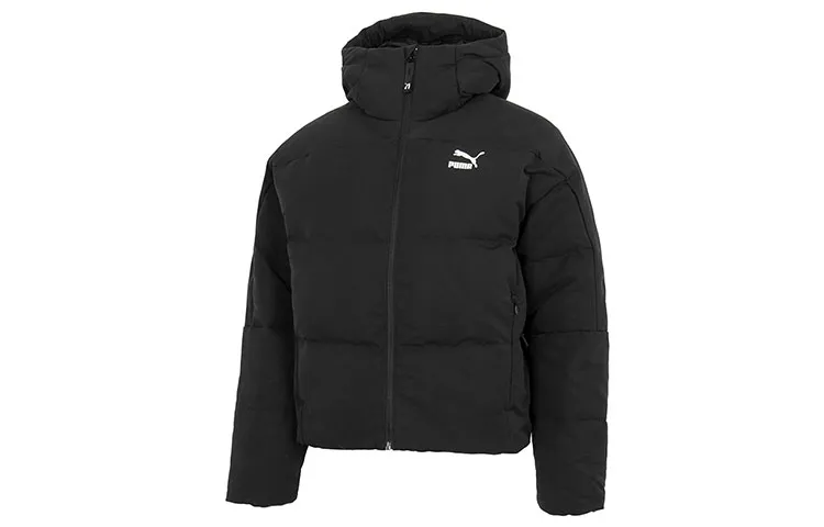 PUMA Winterized Down Jackets Women's Black Hooded Moderate Other