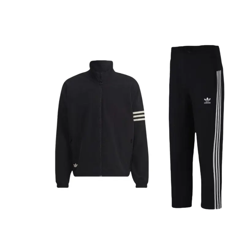 Adidas Trefoil Collection Casual Sportswear Men's Black