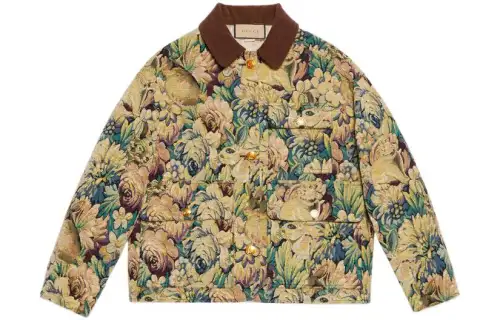 【Previous Season】flower jacquard jacket