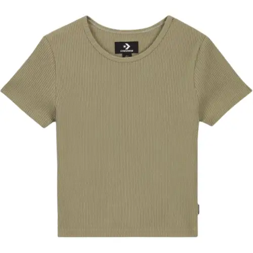 Converse Regular T Shirt Women's Olive Green