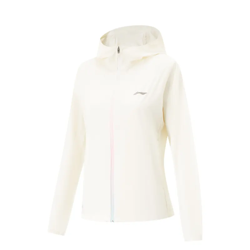 Li Ning Running Collection Jackets & Coats Women's Champagne White