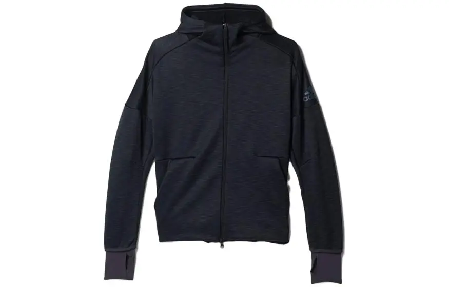 Adidas Jackets Women's Black Hooded Moderate Other