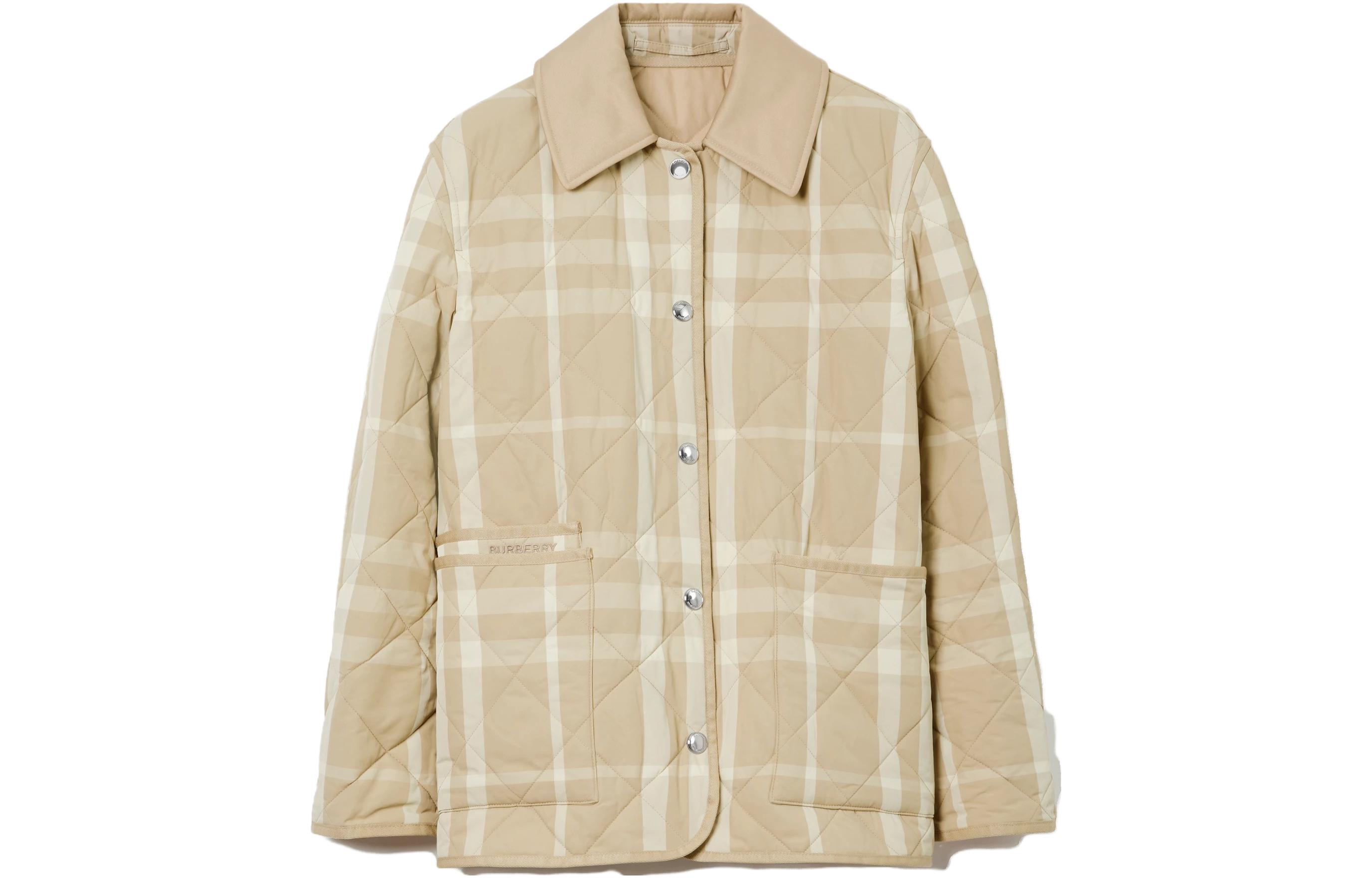 Женская куртка Burberry (бежевая)