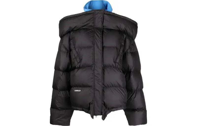 Vetements Jackets Women's Black Turtleneck Moderate Other