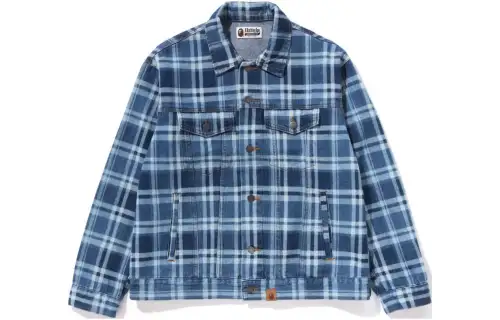 A BATHING APE Jackets & Coats Women's Indigo