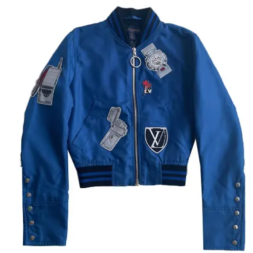 LOUIS VUITTON Jackets & Coats Women's Blue