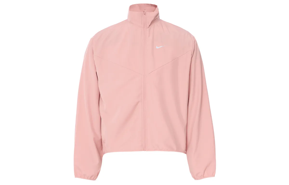 Nike Jackets Women's Pink Stand Collar Moderate
