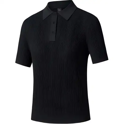 Anta Champion All Weather Collection Polo Shirt Women's Basic Black