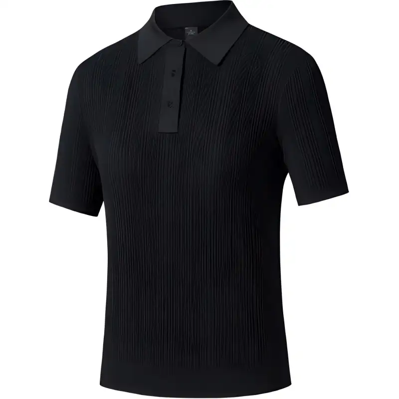 Anta Champion All Weather Collection Polo Shirt Women's Basic Black