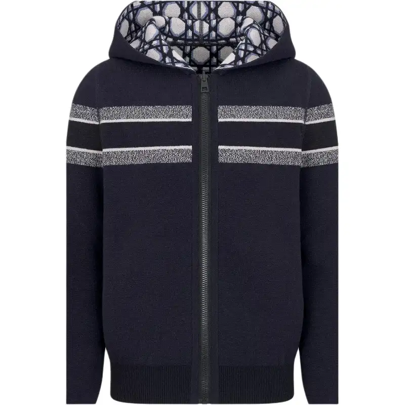 DIOR FW24 Cashmere Sweater Women's Blue