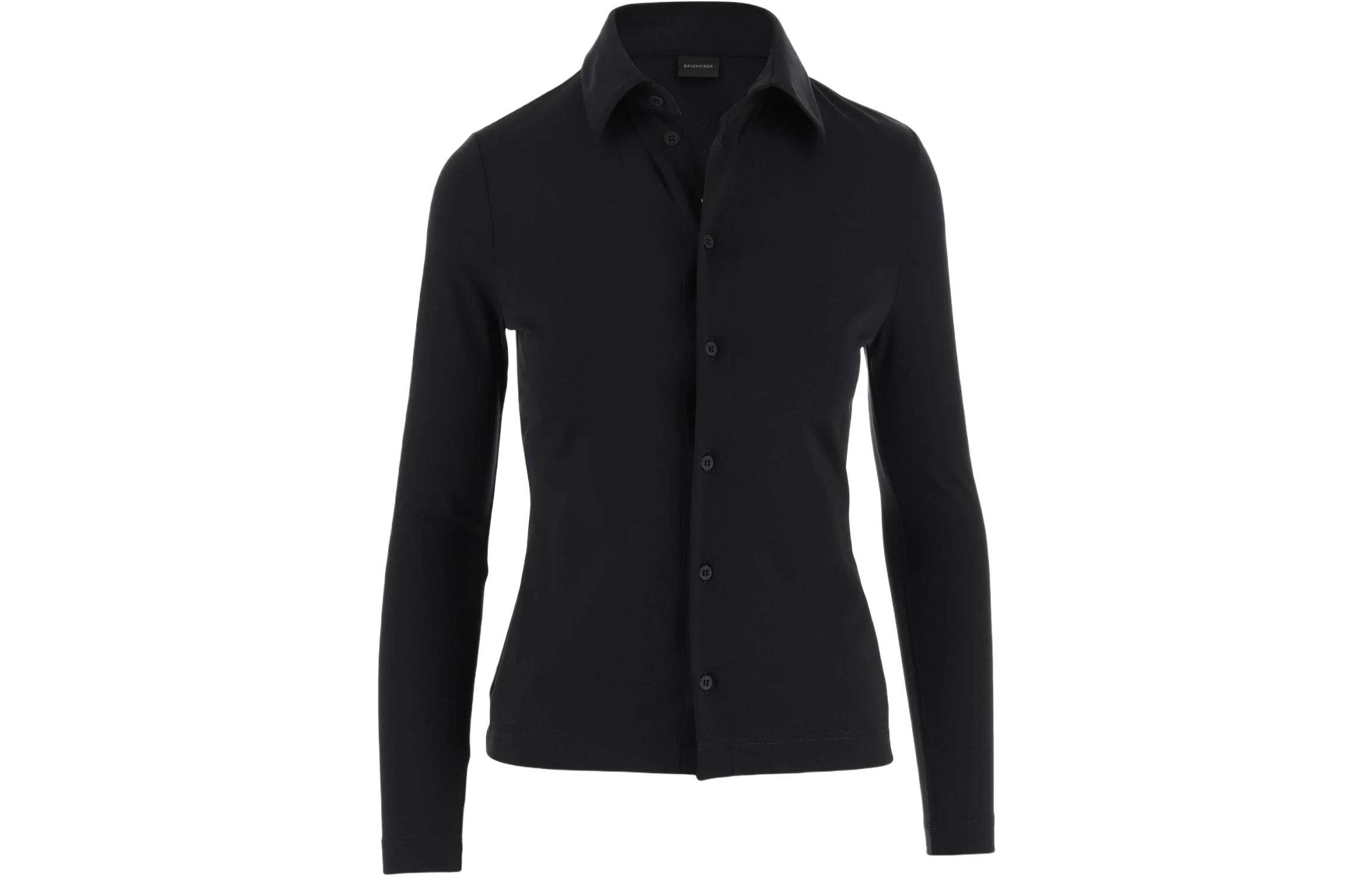 Balenciaga Collared Long Sleeved Shirt