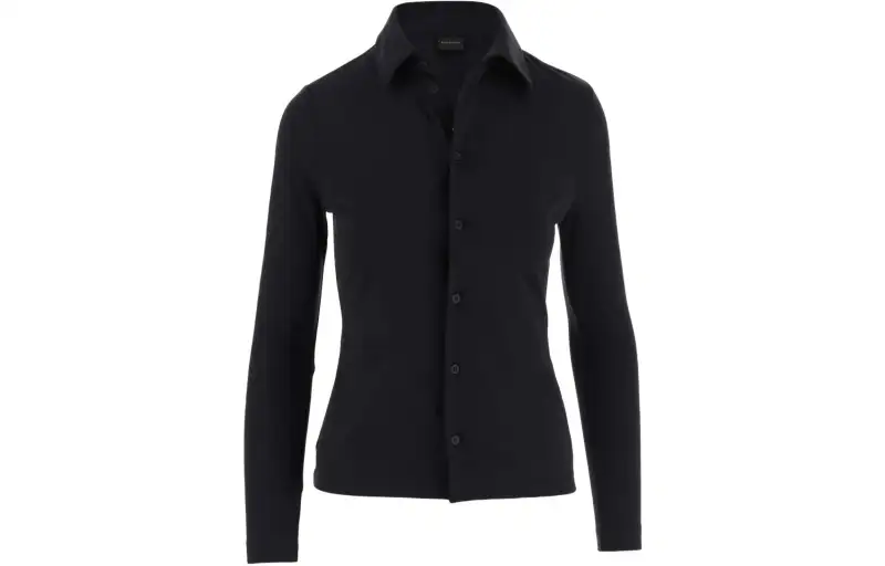 Balenciaga Collared Long Sleeved Shirt