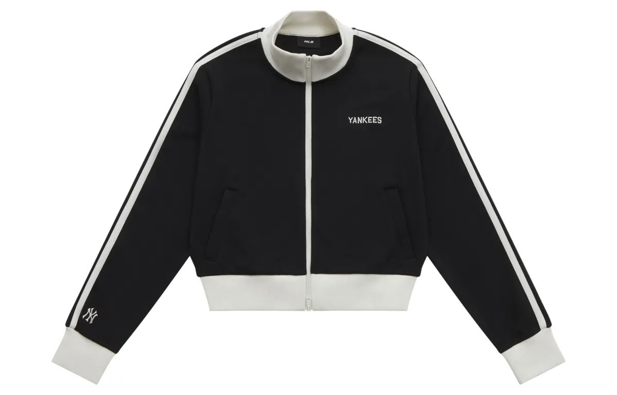 MLB Preppy Style Collection New York Yankees SS25 Jacket Women's Black