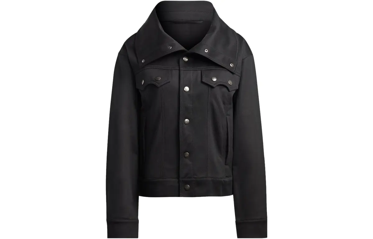 Adidas Originals Jackets Women's Black Lapel Moderate Other