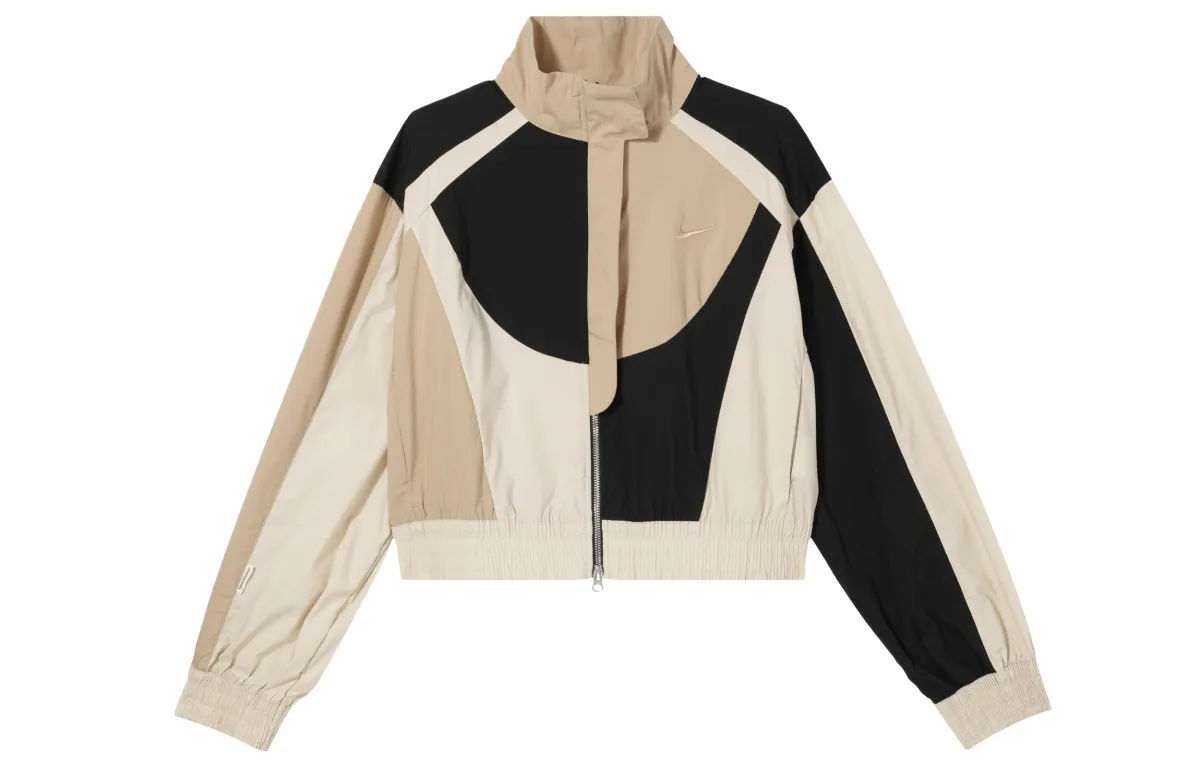 Nike Jackets Women's Brown Stand Collar Moderate Other