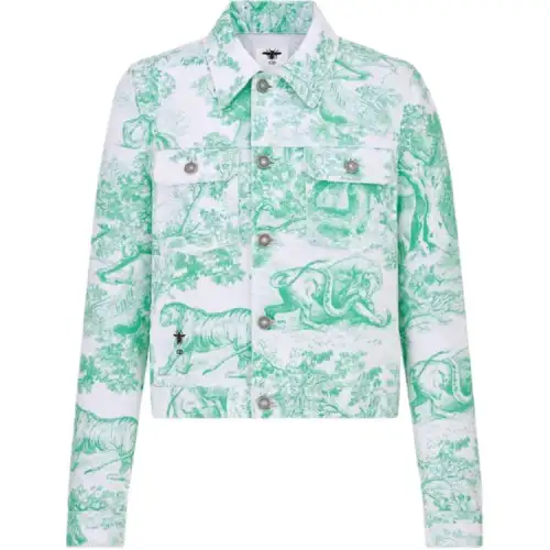 DIOR DIORIVIERA FW24 Jackets & Coats Women's Sea Blue