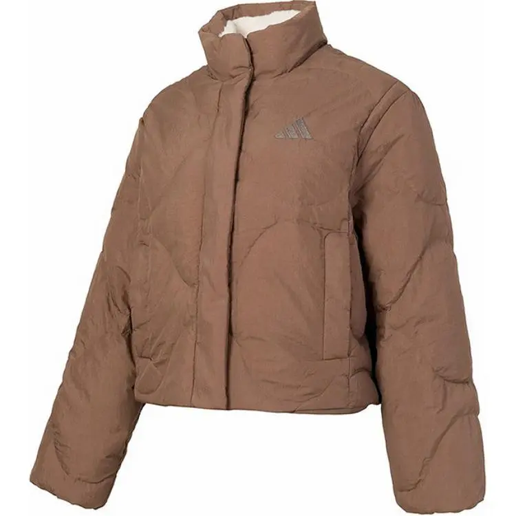 Adidas Down Jacket Women's Brown