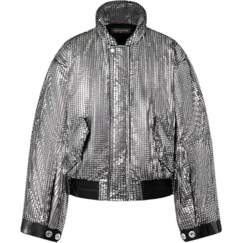 LOUIS VUITTON Jackets & Coats Women's Silver